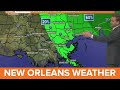 New Orleans Weather: Warm and humid; showers possible, cooler Thursday