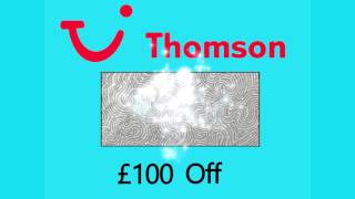 Thomson Holidays Discount - Code 2017