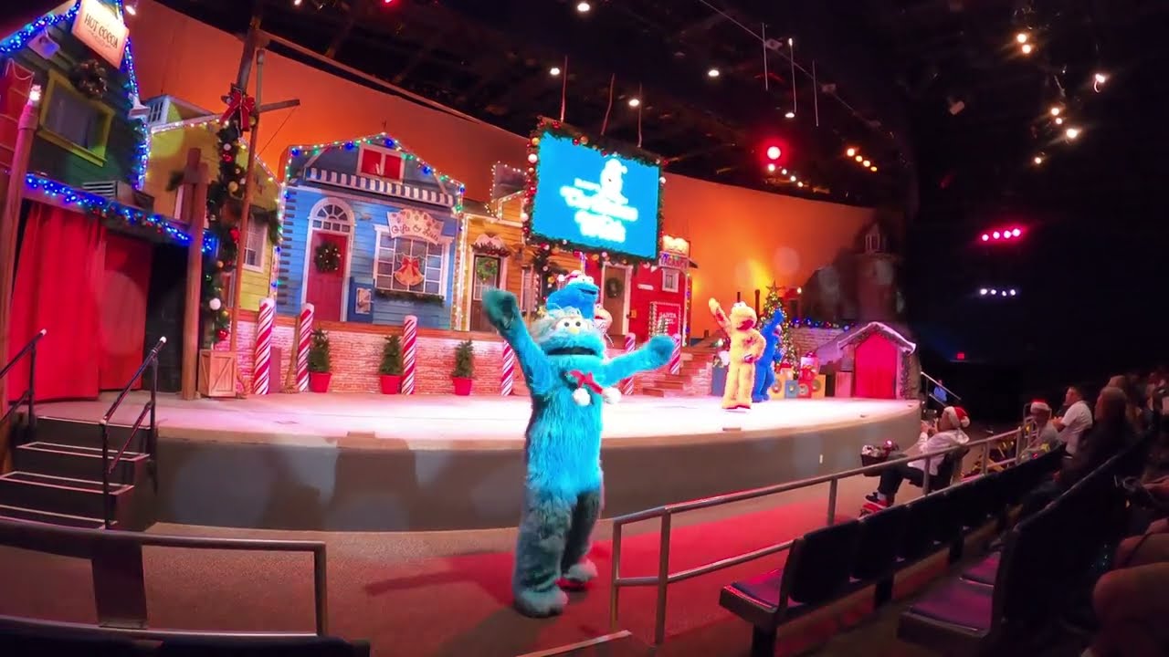 Elmo's Christmas Wish Show @seaworldorlando 2024