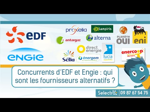 Concurrents d'EDF et d'Engie : qui sont les fournisseurs alternatifs ?