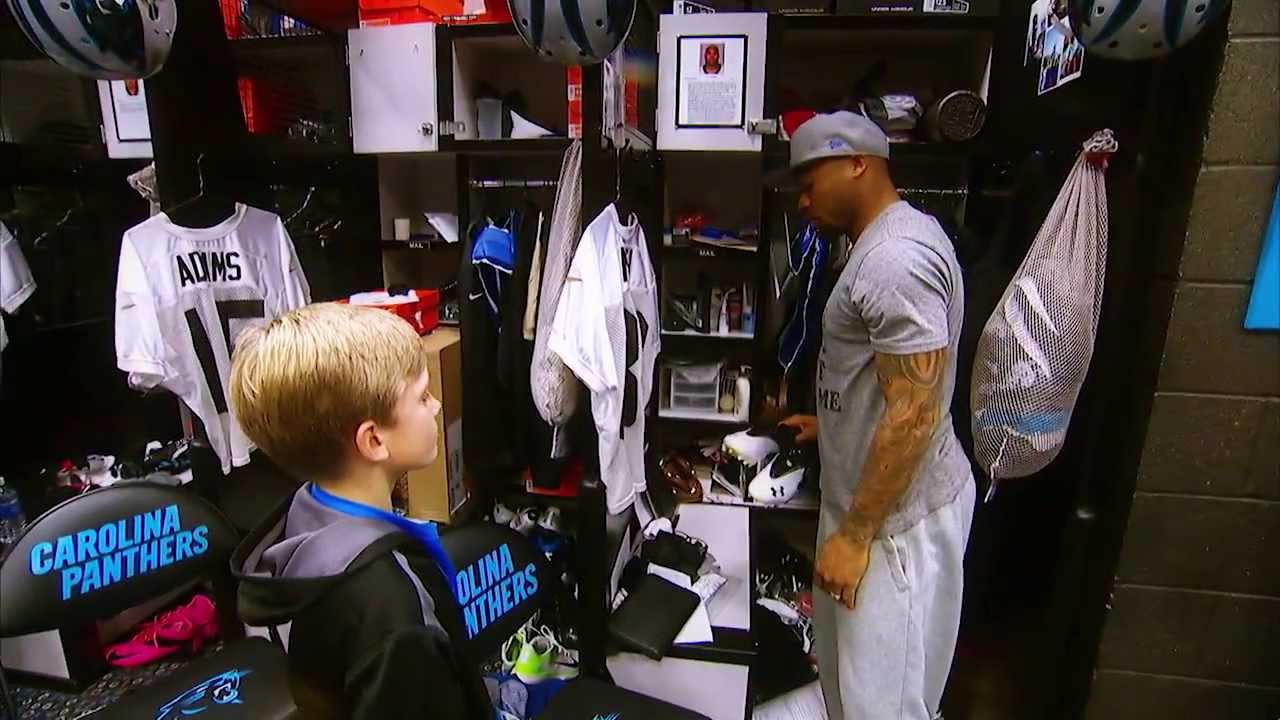 Carolina Panthers Locker Room Tour Carolina Panthers Locker Room Tour