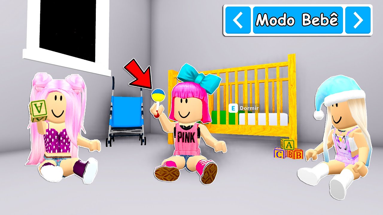 Vivendo Como BebÊ No Bloxburg Do Roblox Nova Atualização Youtube