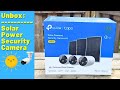 Unboxing Tapo Solar-Powered 2K Security Camera Kit