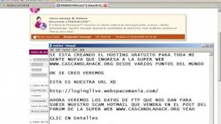 HACKEAR MSN. HACKEAR HOTMAIL PARTE 2 [WWW.CASCANOLAHACK.ORG]