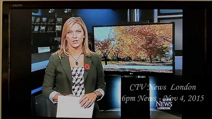 CTV London 6pm News - Julie Acheson - Nov 4, 2015