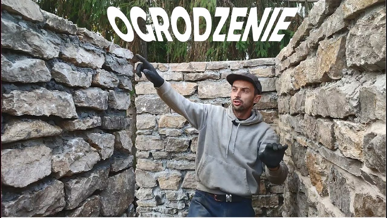 Ogrodzenie z kamienia// Wiata śmietnikowa SKOŃCZONE
