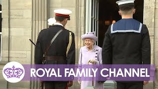 Queen Attends Armed Forces Act of Loyalty Parade