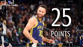 Stephen Curry Full Highlights vs Timberwolves (11.27.22) - 25 Pts, 11 Rebs, 8 Asts! 2160p60