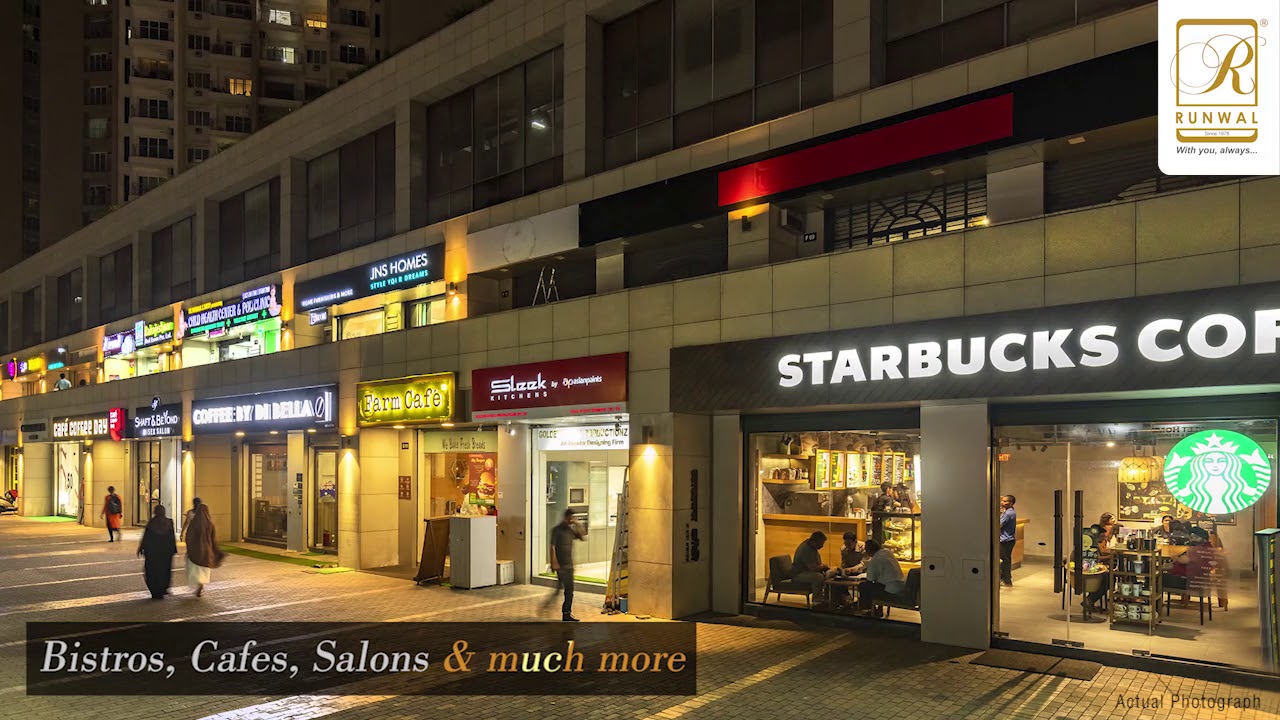 Runwal Pinnacle ,Live The High Street Life - YouTube