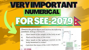 Very important  Science Numerical for SEE Exam-2079🇳🇵