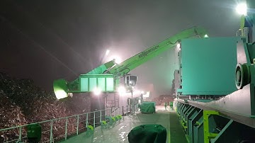 Loading of Scrap Metal at Netherlands