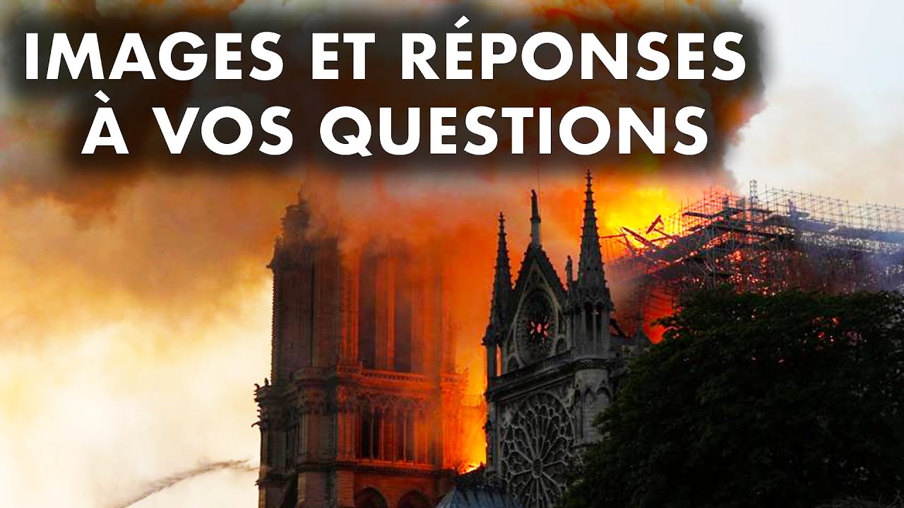 NOTRE DAME : "incendie volontaire", canadair, dégâts... La vidéo pour répondre à vos questions