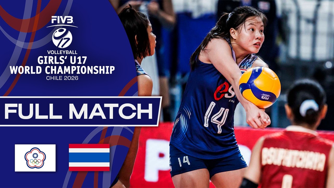 Taipei vs. Thailand - Quarter Finals | Girls' U17 World Championship - 2026