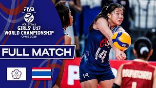 Taipei vs. Thailand - Quarter Finals | Girls' U17 World Championship - 2026