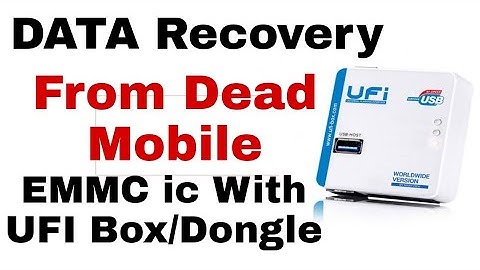 Dead Mobile Data Recovery || Data Recovery || UFI Box