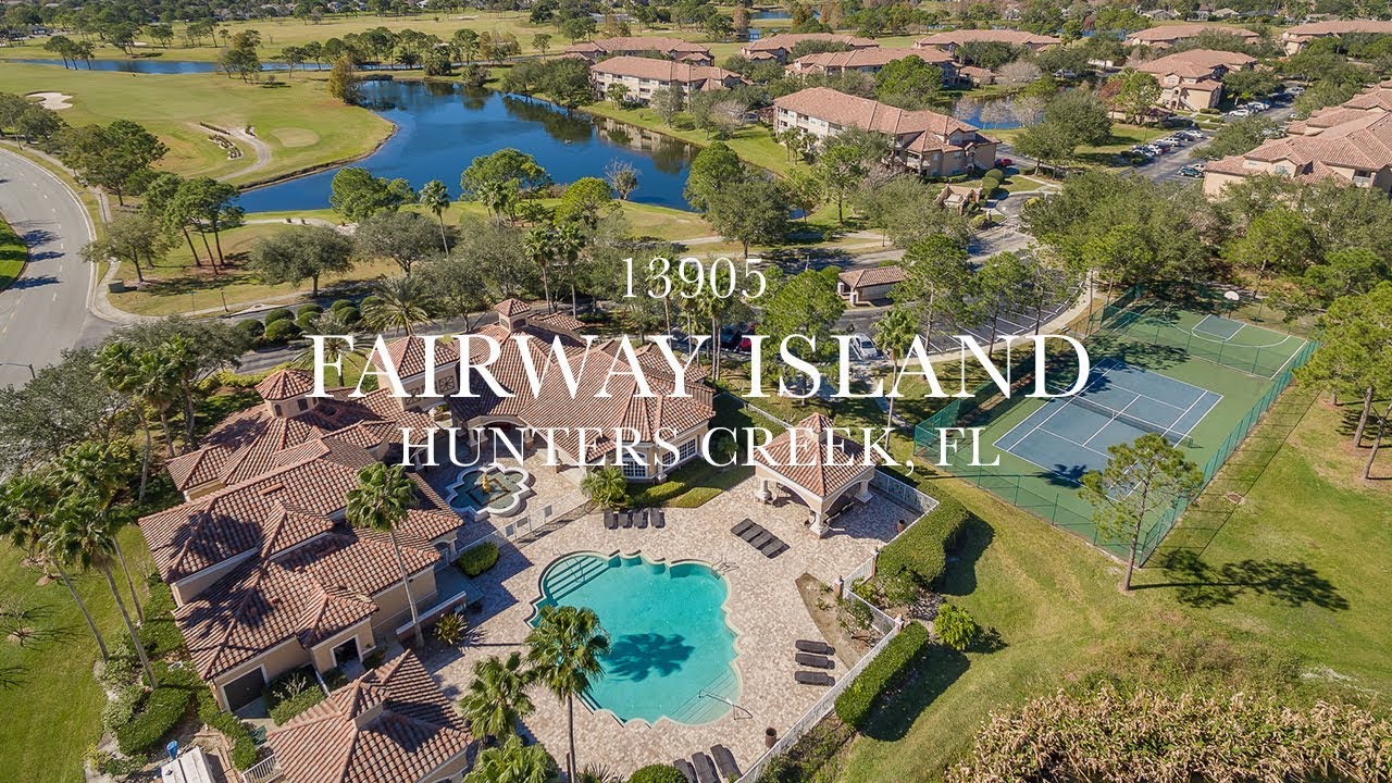 { HUNTERS CREEK VILLA } 13905 Fairway Island Orlando, FL 32837 YouTube