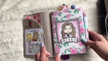 Foxy Fix || B6 Travelers Notebook Compact || Setup