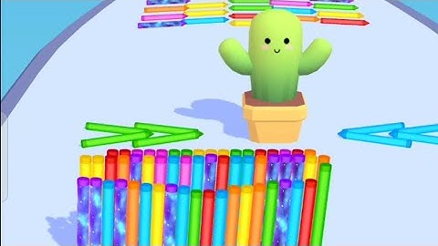 Pencil Rush 3D - GamePlay All Levels Android, iOS. Level 1 to 5