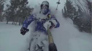 Ski hors-piste au Québec Part. 1 (Backcountry skiing in Chic-Chocs)