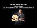 Jai quitt mon pays  1962  enrico macias  live at the olympia 1995 and with english subtitles