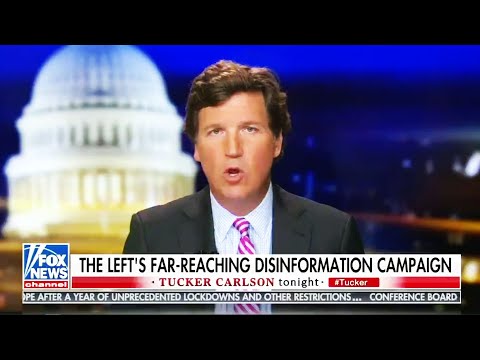 Tucker Carlson Says Q-ANON is Fake Because He Can't Find Its Website