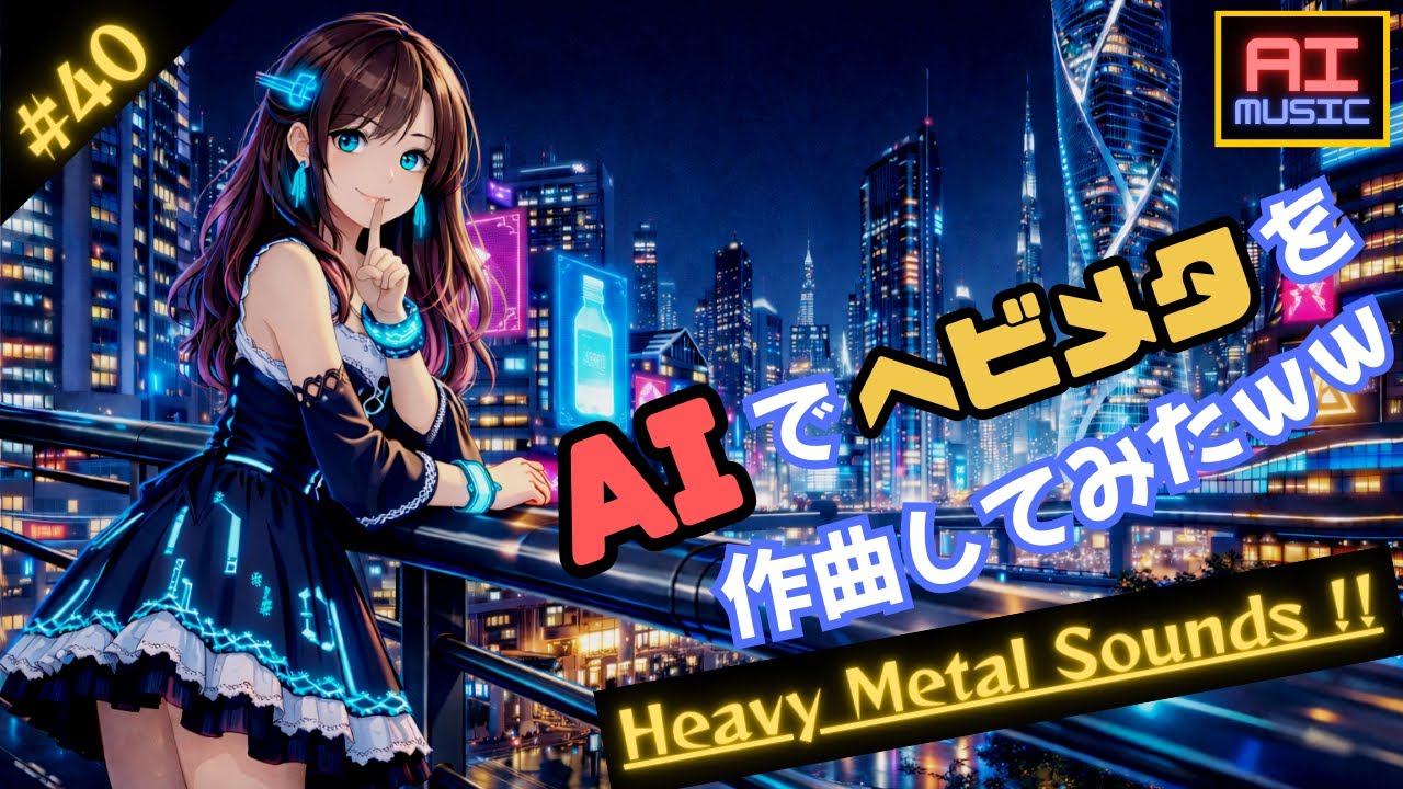 【#40】Emotional Hevymetal Sounds #40 | 【重低音】疾走感あふれるダサカッコいいヘビメタ | 作業用BGM