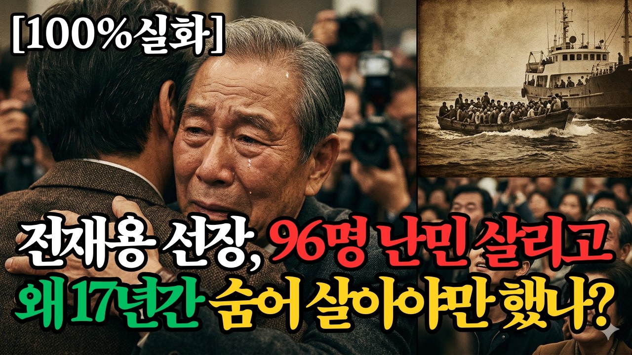 25척이 외면한 바다, 직장 걸고 뱃머리 돌린 한국인 선장의 최후 (feat. 전재용 선장과 96명의 보트피플)