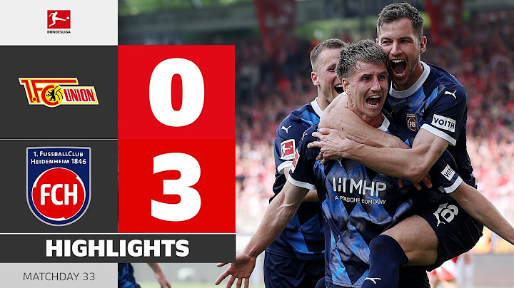 UNREAL! Can Heidenheim Still Make It? | UNION BERLIN - HEIDENHEIM | Highlights | MD 33 – Bundesliga