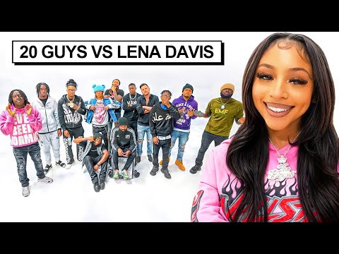 20 GUYS VS 1 INFLUENCER: LENA DAVIS