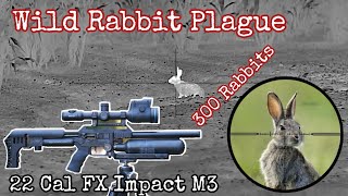 FX Impact M3 || PCP Hunting || Air Rifle Hunting || Rabbit Hunting || .22 Caliber || Pest Control