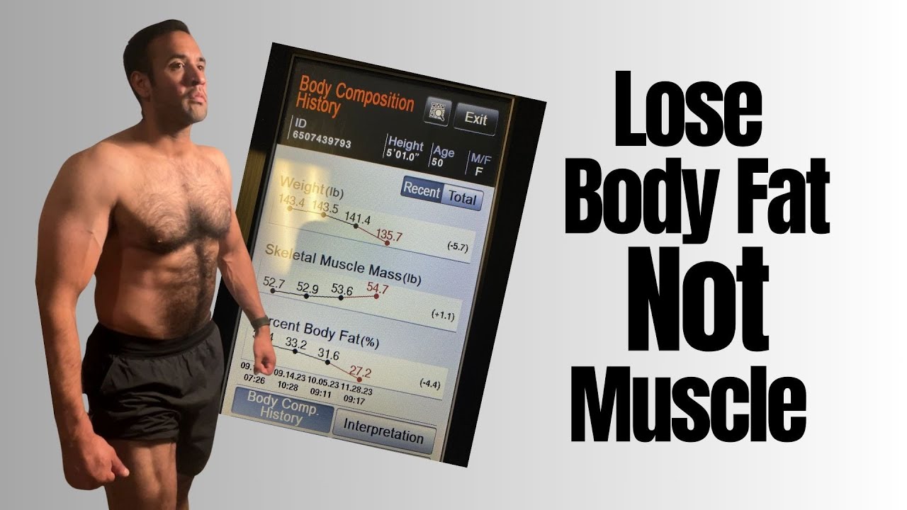 How to lose weight without losing muscle - YouTube