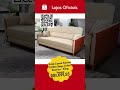 Sofá Cama Sérvia 2,00m Bege Linho Rustico King House