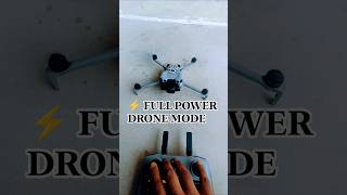 FULL POWER drone race 🔥/Drone speed test at max power 😱 #shortvideo #viral #dji