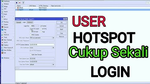 Setingan Nyaman Buat User Hotspot