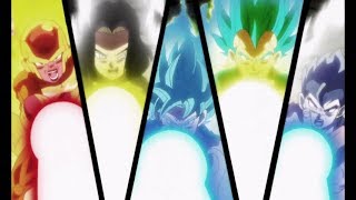 Universe 7 all fighters full power Vs Universe 3 Anilaza - Dragon Ball Super English Sub