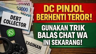 DC Pinjol Berhenti Teror! Gunakan Trik Balas Chat WA Ini Sekarang