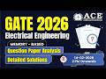 GATE - 2026: Electrical Engineering | Question Paper Analysis & Detailed Solutions | ACE Online