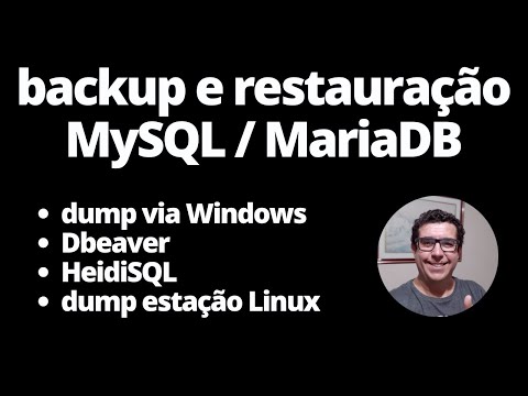 Backup e Restore MySql / MariaDB