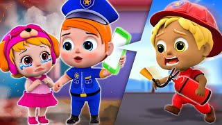 Let's Go, Firefighter! 🚒 | Firefighters Song | and More Nursery Rhymes & Kids Song #LittlePIB