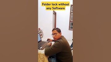 Lock a Folder Without any Software #shorts #password