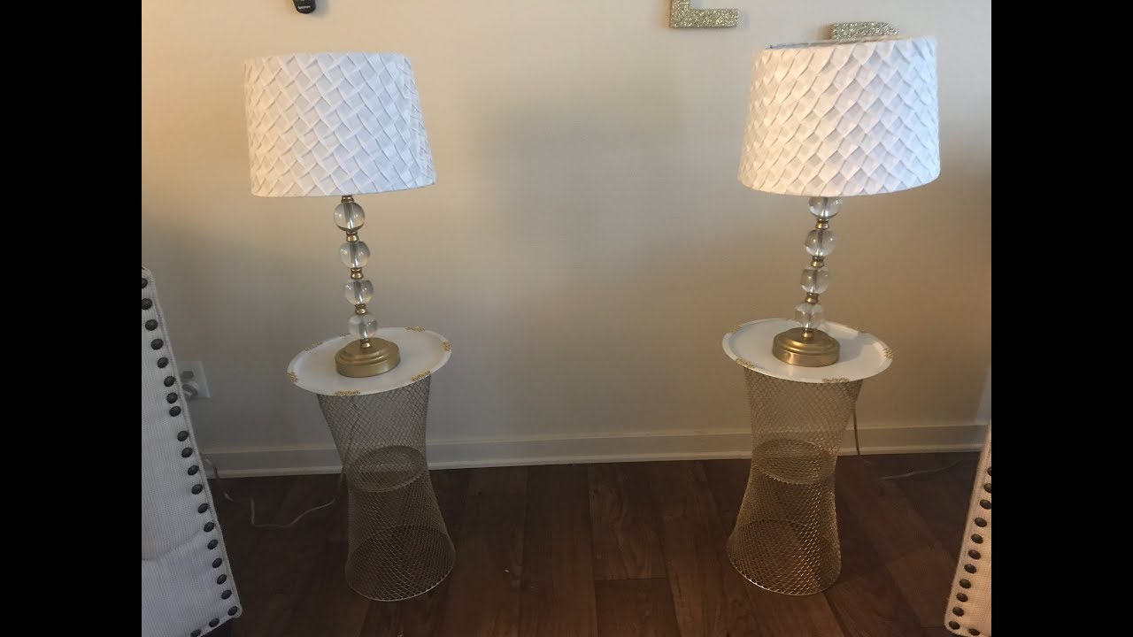 DIY Side tables home Decor YouTube