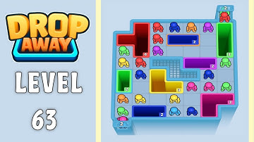 Drop Away level 63 walkthrough solution