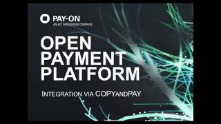 [Screencast] Open Payment Platform: Integration via COPYandPAY