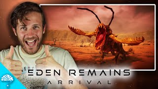 CHRISTIAN ALIEN PLANET GAME!! Eden Remains: Arrival - Trailer Reaction