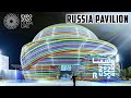 [4K] Driving the Future! Russia Pavilion at the Dubai Expo 2020!