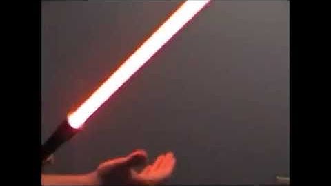 PVC Lightsaber with Cheap Hasbro Sound Board