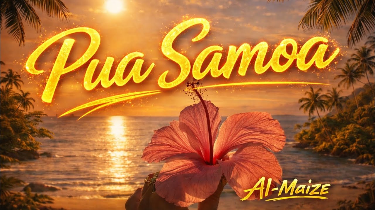 Pua Samoa 🌺 | AI-MaiZe Cover | Beautiful Samoan Island Music