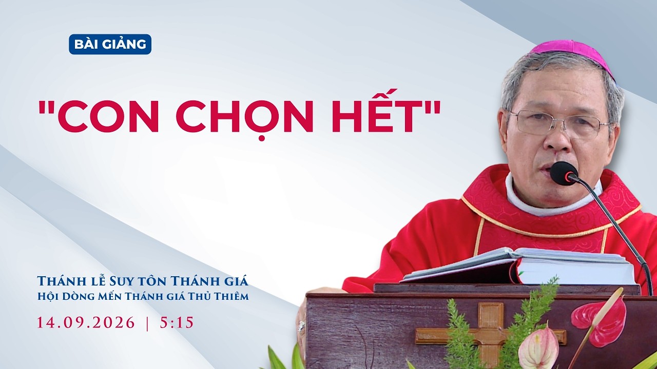 Bài giảng của ĐGM Giuse Bùi Công Trác