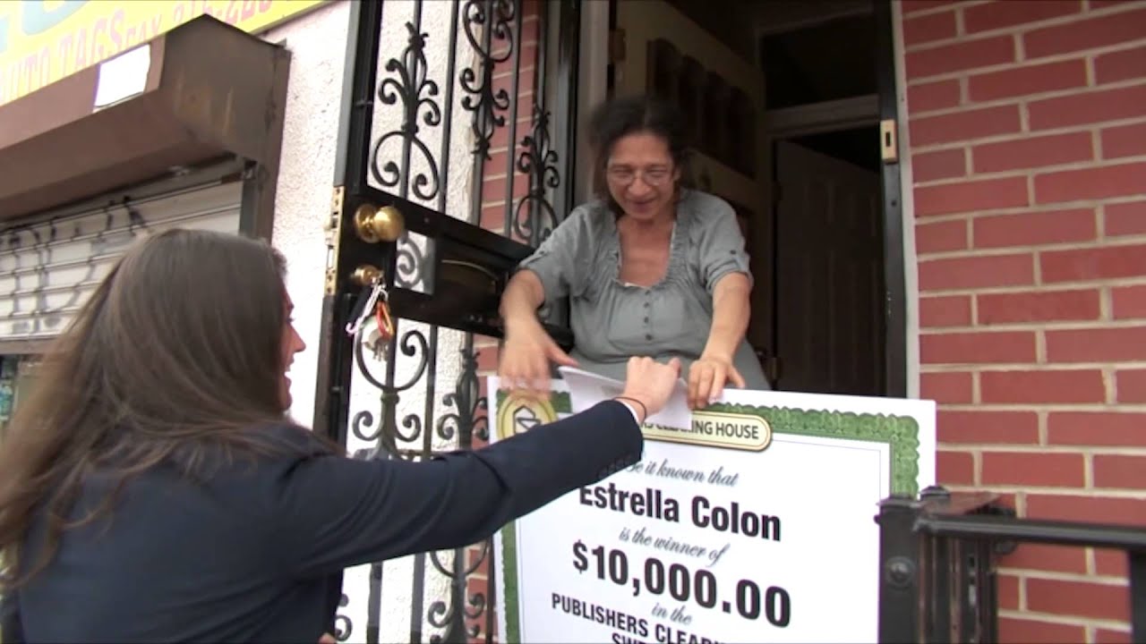big check dimensions Publishers Clearing House Winners: Estrella Colon From Philadelphia, Pennsylvania Wins $10,000