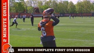 2 Minute Drill: Browns complete first week of OTAs | Cleveland Browns